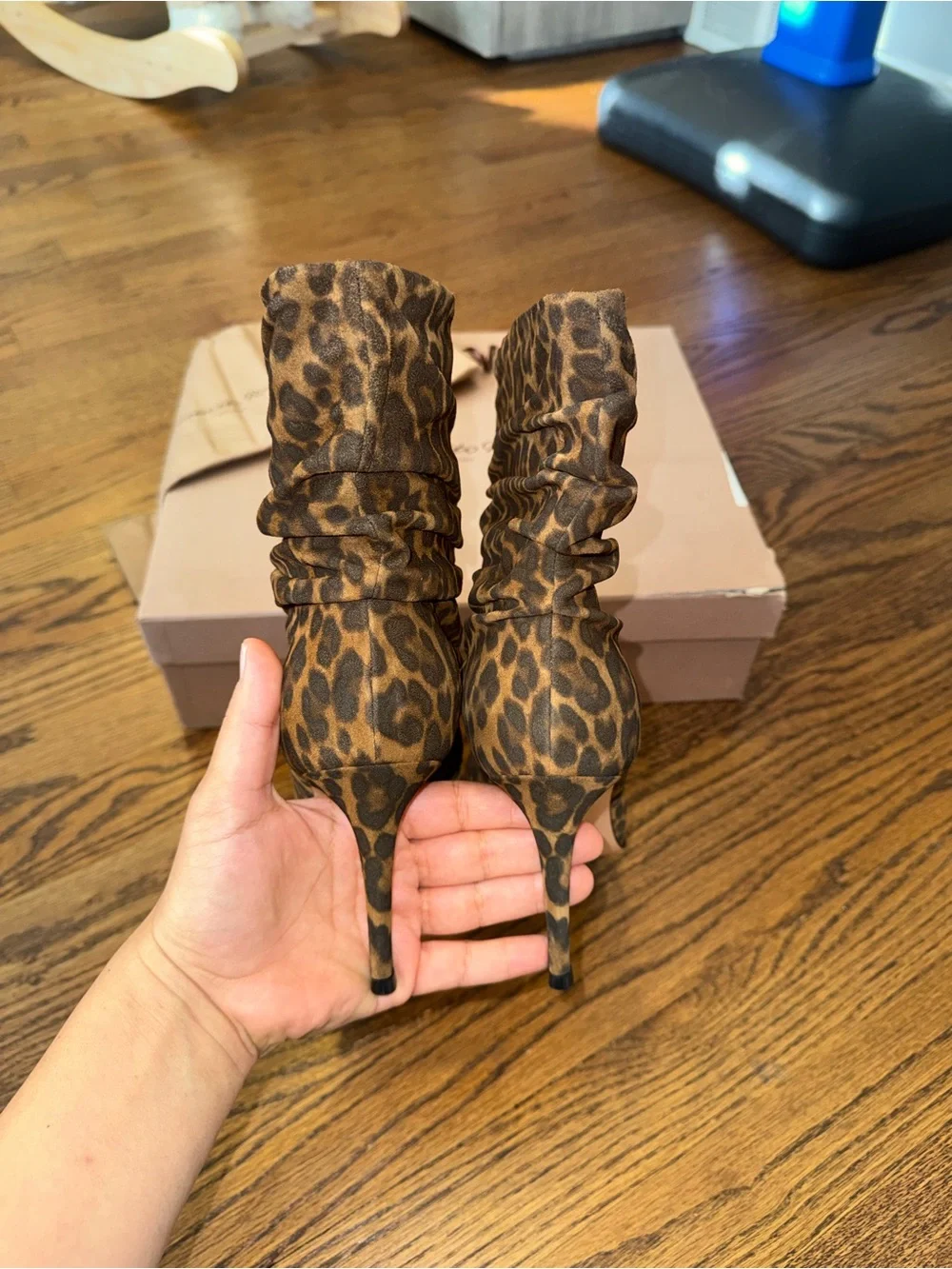 New Size 40.5 Gianvito Rossi Cecile Leopard Boots